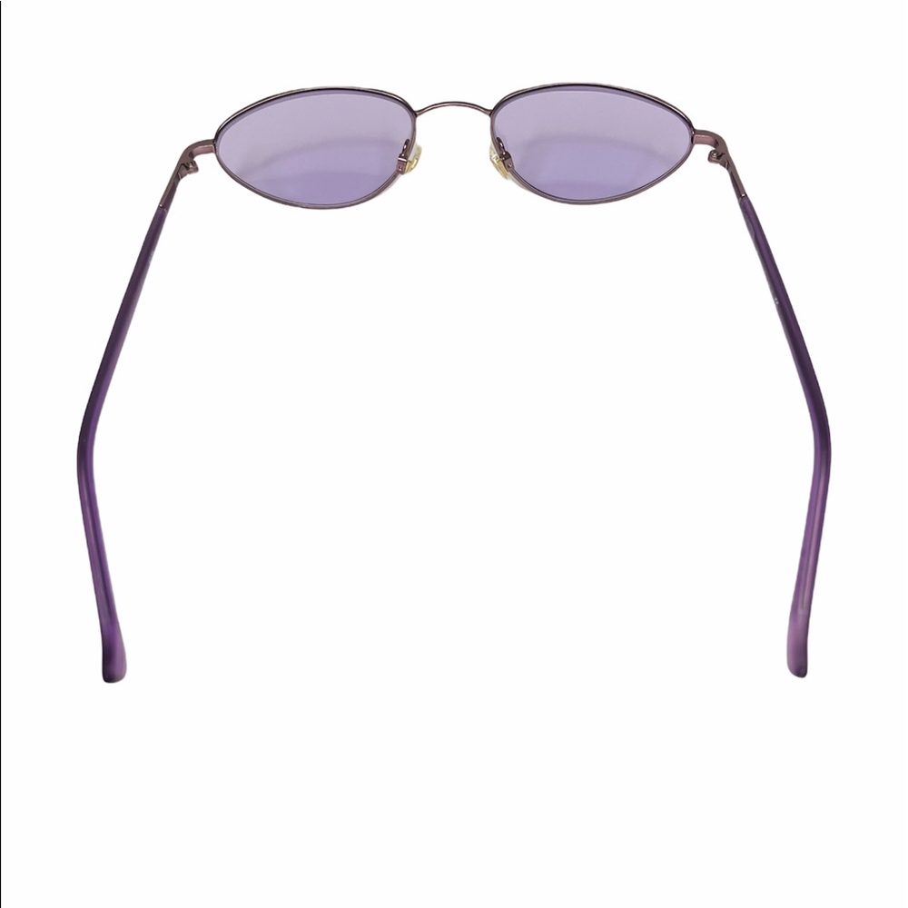 Y2K Style KOOKAI Oval Frame Tiny Purple Sunglasses - Picture 4 of 6